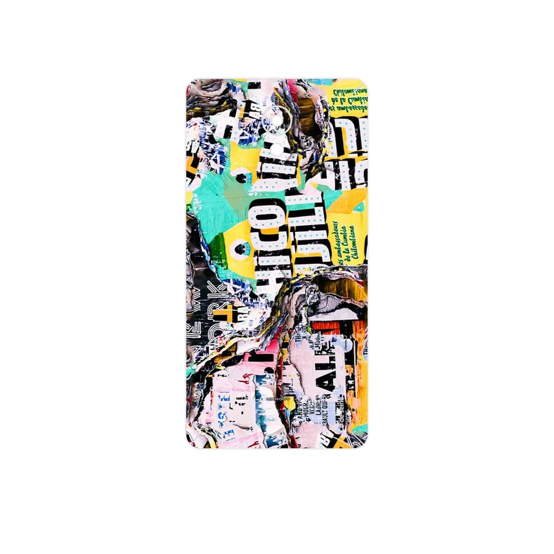 برچسب پوششی ماهوت مدل Collage of Teared Paper مناسب برای گوشی موبایل لنوو Vibe P2