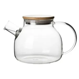 قوری مادام کوکو مدل شیشه ای کد HB_2
