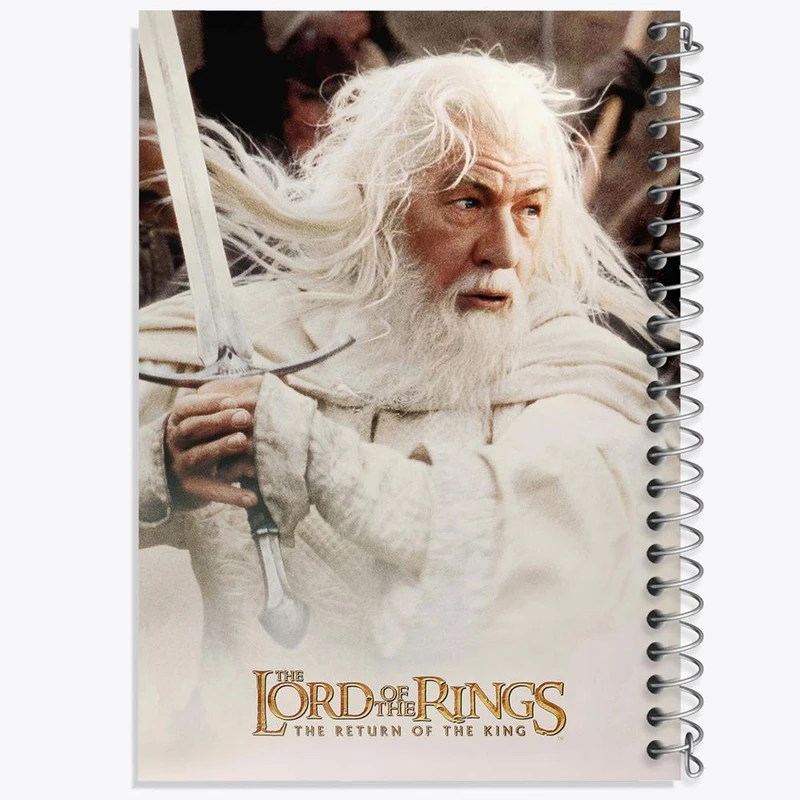 دفتر مشق 100 برگ خندالو طرح گندالف ارباب حلقه ها Lord of the Rings کد 4764