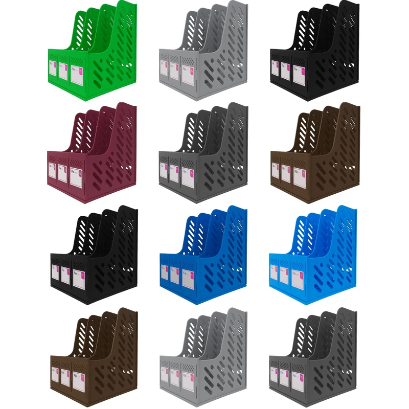 نگهدارنده کتاب مدل سه خانه بسته 12 عددی