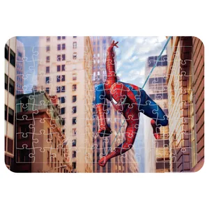 پازل 54 تکه مدل CHB1800 طرح انیمیشن اسپایدر من مرد عنکبوتی