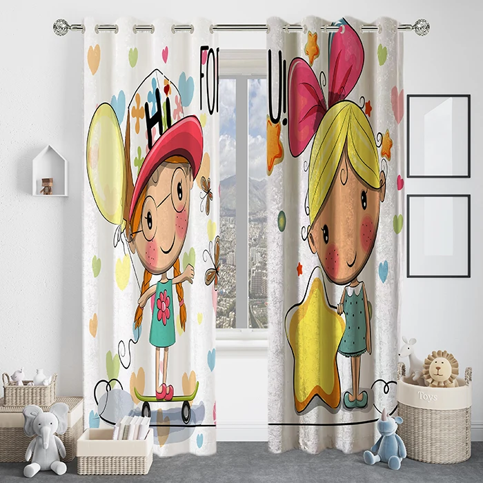 پرده مدل هازان HZD1143 سایز 280×140 سانتی متر