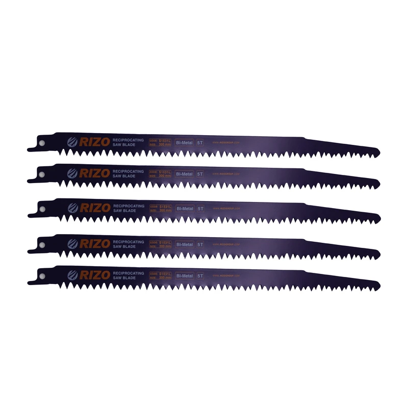 تیغه اره افقی بر ریزو مدل YP-300MM/S1531L مجموعه 5 عددی 