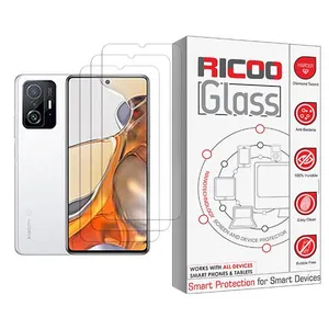 Ricoo Ricoo Glass MIX003 Screen Protector For Xiaomi 11T Pro Pack Of 3