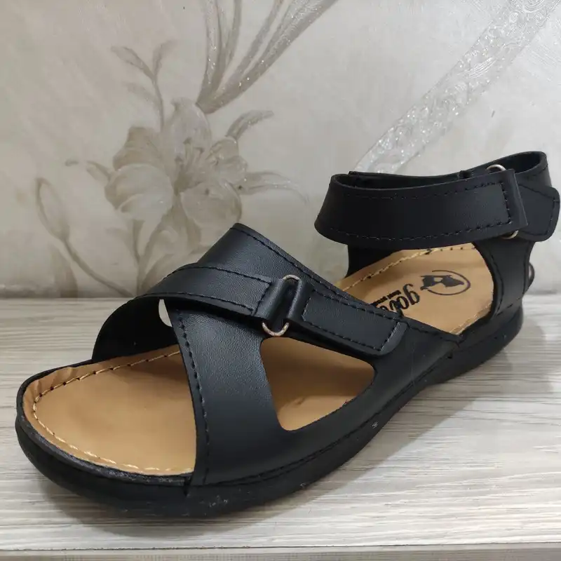 صندل زنانه مدل چسبی کد 09