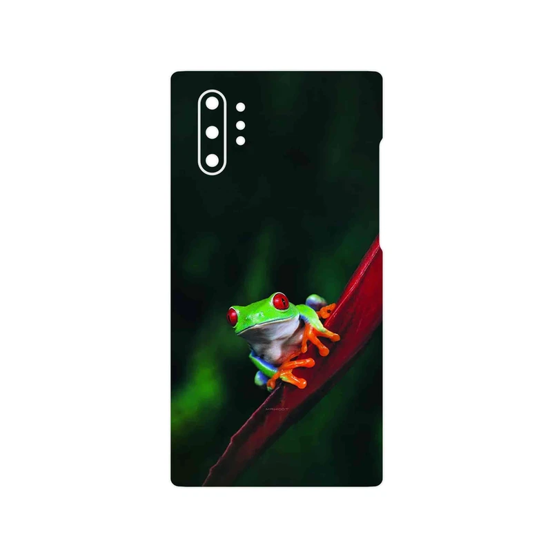 برچسب پوششی ماهوت مدل Frog مناسب برای گوشی موبایل سامسونگ Galaxy Note 10 Plus