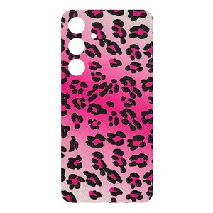 Remax cover sticker Leth model Leopard pattern design suitable for Samsung Galaxy S24 Plus mobile phone