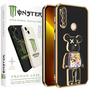 Bead Bear-1 monster cover suitable for Huawei Y9 Prime 2019 mobile phone with holder