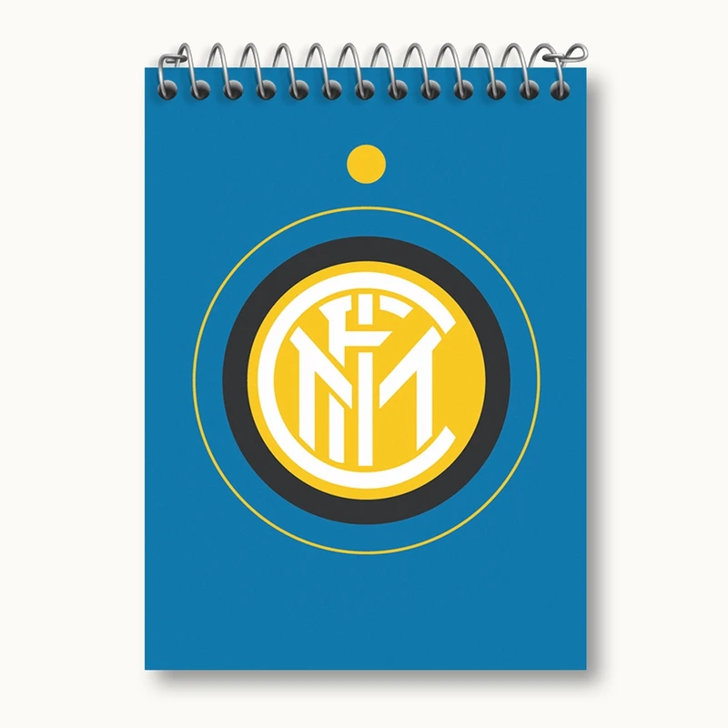 دفتر یادداشت 50 برگ خندالو مدل باشگاه اینترمیلان Inter Milan کد 2063