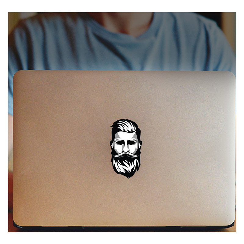استیکر لپ تاپ طرح مرد کد 515