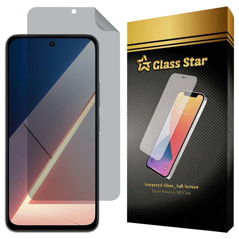 محافظ صفحه نمایش گلس استار مدل NOPRG مناسب برای گوشی موبایل شیائومی Poco M7 4G