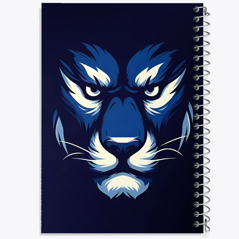 دفتر شطرنجی 50 برگ خندالو طرح شیر کد F7995