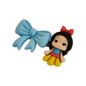 گیره مو زنانه مدل فانتزی طرح پرنسس و پاپیون کد 21023