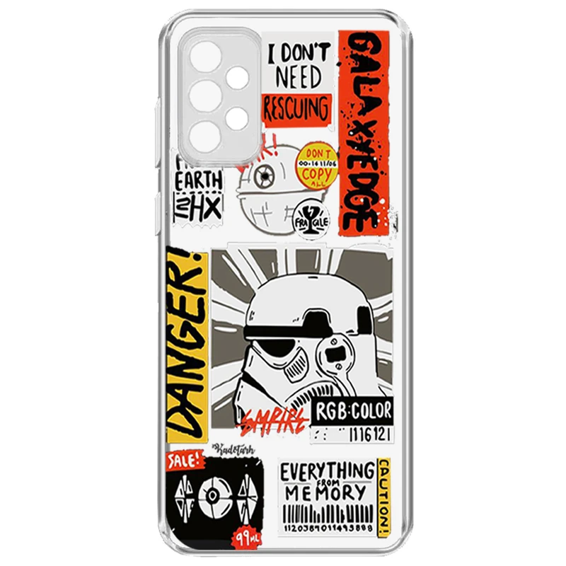 کاور طرح Star War مناسب برای گوشی موبایل سامسونگ  Galaxy A72