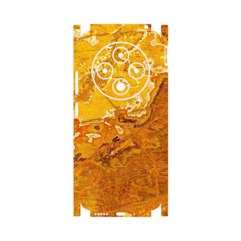 برچسب پوششی ماهوت مدل Gold Marble-FullSkin مناسب برای گوشی موبایل شیائومی Redmi 14C