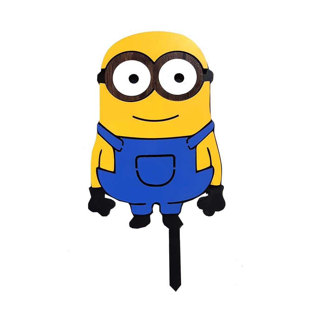 تاپر تزیین کیک بهگز مدل مینیون