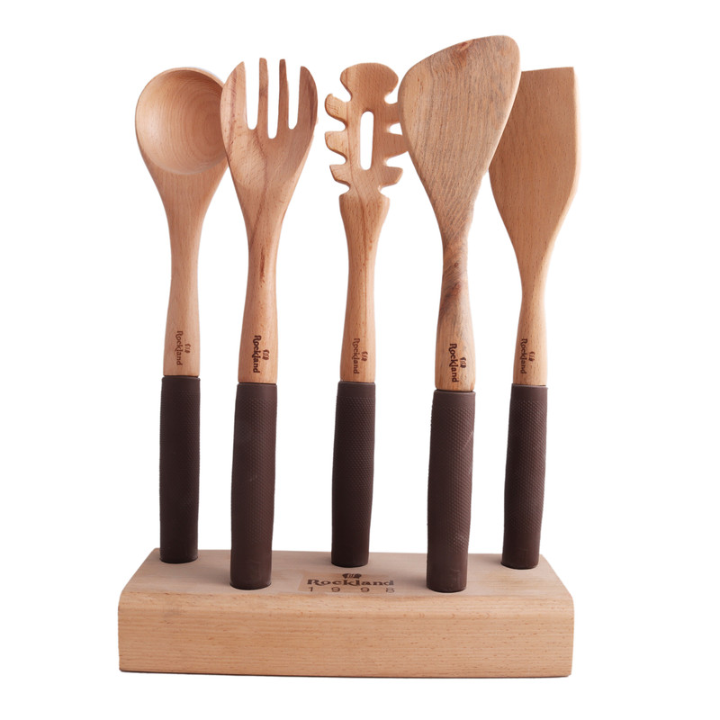 سرویس کفگیر و ملاقه 6 پارچه راکلند مدل استنددار سرویس کفگیر و ملاقه 6 پارچه راکلند مدل استنددار