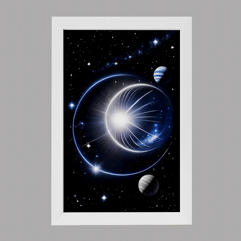 تابلو خندالو مدل کهکشان (galaxy) کد F7241