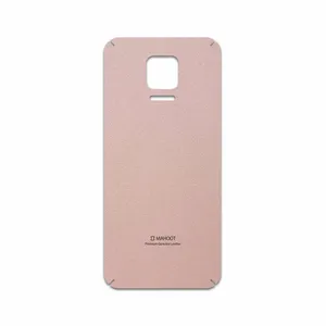 MAHOOT Rose Gold Leather Cover Sticker for Xiaomi Redmi Note 9S