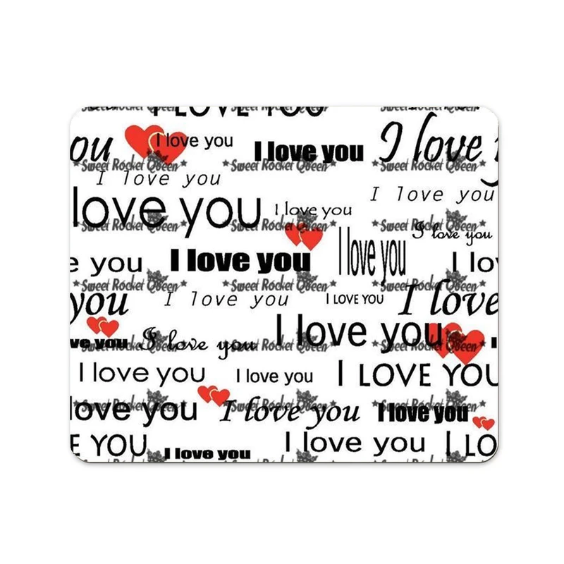 ماوس پد پاد آفرین طرح عشق کد 582 سایز 19*24 سانتی متر