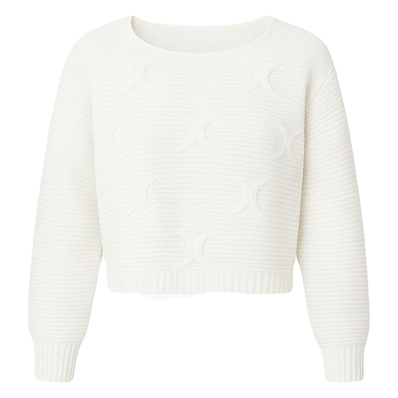 پلیور یقه گرد زنانه مدل N2