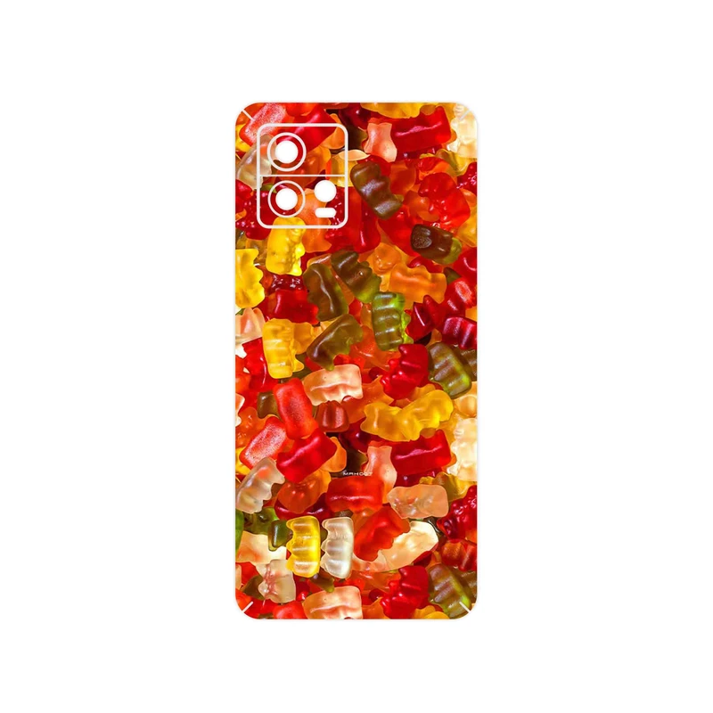 برچسب پوششی ماهوت مدل Gummi candy 1 مناسب برای گوشی موبایل موتورولا Moto G72