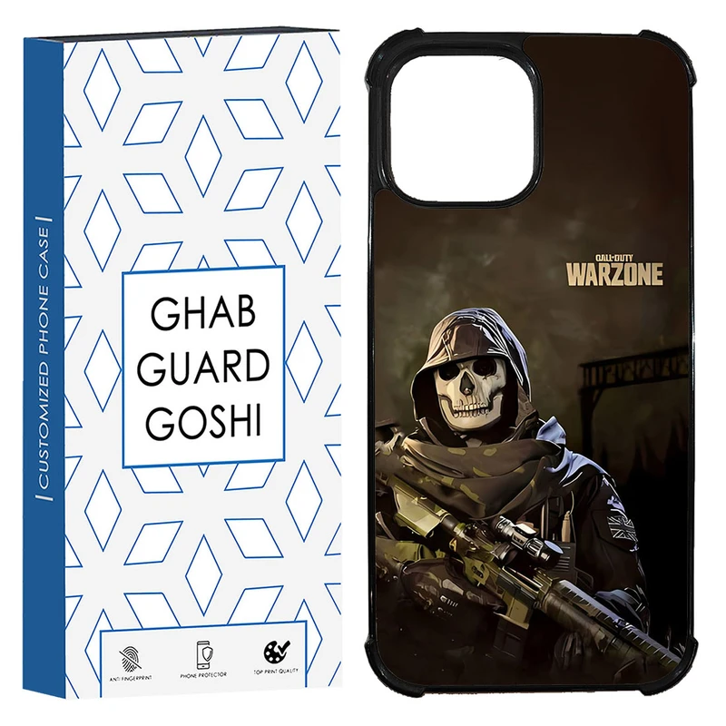 کاور قاب گارد گوشی طرح کالاف دیوتی کد TPU-009 مناسب برای گوشی موبایل اپل Iphone 13 / 14