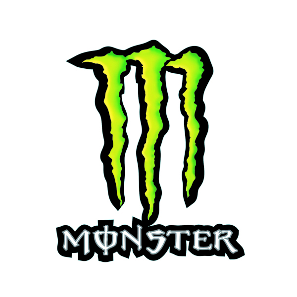 برچسب بدنه خودرو طرح پنجه هیولا طرح monster11