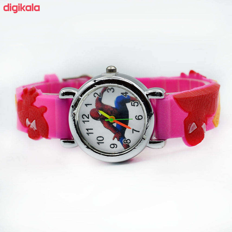 ساعت مچی عقربه ای پسرانه مدل مرد عنکبوتی M2