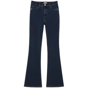 شلوار جین دم پا گشاد زنانه مدل NMD5132