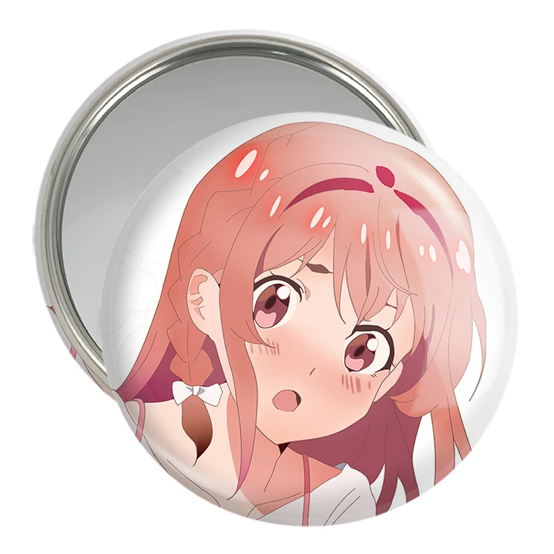 آینه جیبی خندالو مدل ساکوراساوا انیمه کانوجواوکاری  کد 18256