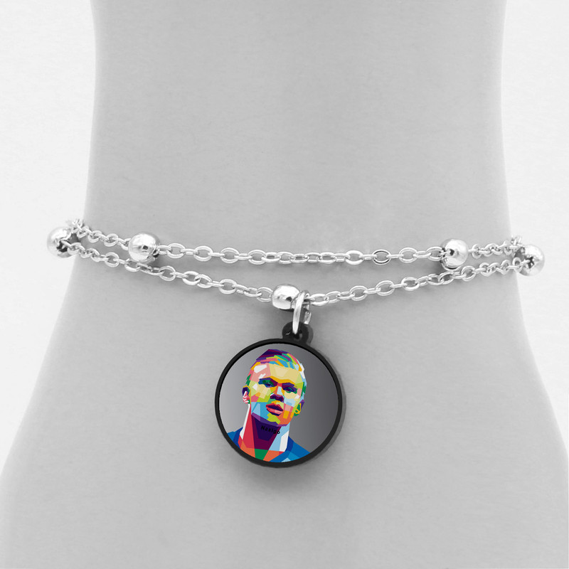 پابند زنانه ناکسیگو مدل شب تاب طرح ارلینگ هالند کد LB7390