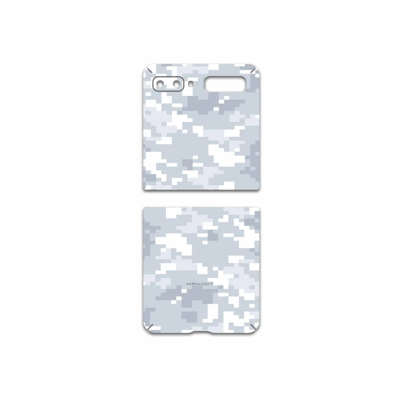 برچسب پوششی ماهوت مدل Army-Snow-Pixel مناسب برای گوشی موبایل سامسونگ Galaxy Z Flip