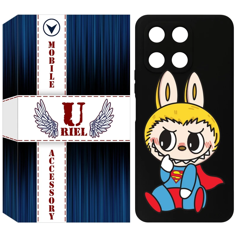 کاور یوریل مدل KSH کد 147 طرح عروسک لبوبو مناسب برای گوشی موبایل آنر X6A / X6A Plus