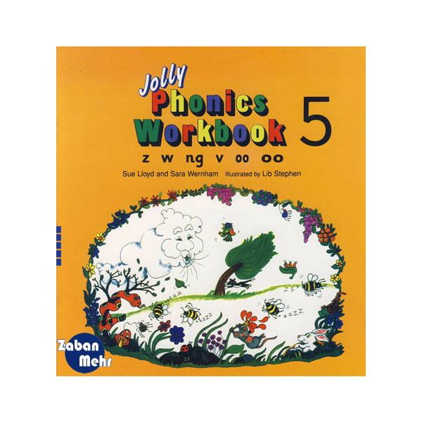 کتاب Jolly Phonics Workbook Book 5 اثر جمعی از نویسندگان انتشارات زبان مهر