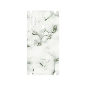 MAHOOT  Blanco-Smoke-Marble-FullSkin Cover Sticker for Samsung Galaxy A60