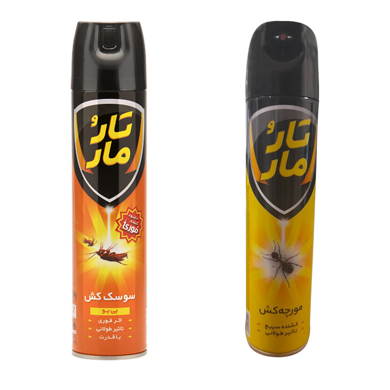 سوسک کش و مورچه کش تار و مار مدل SnMz حجم 400 میلی لیتر مجموعه 2 عددی