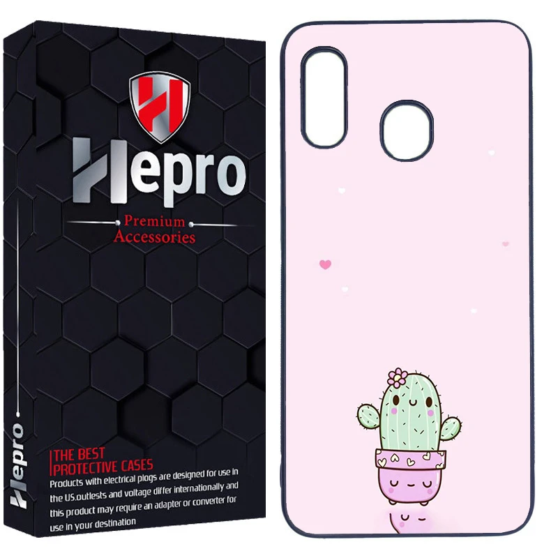 کاور هپرو طرح کاکتوس کد Dimo-865 مناسب برای گوشی موبایل سامسونگ Galaxy A20/A30