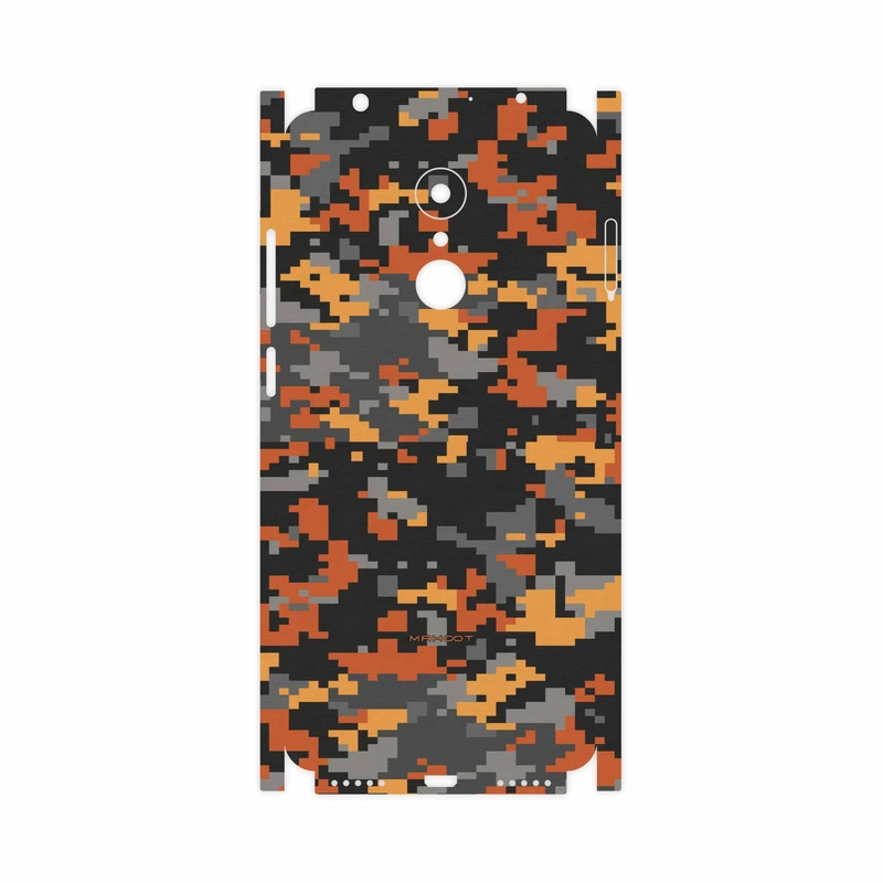 برچسب پوششی ماهوت مدل Army-Autumn-pixel-FullSkin مناسب برای گوشی موبایل شیائومی REDMI 5