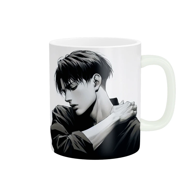 ماگ پاد آفرین مدل جذاب لیوای آکرمن انیمه کد 1087