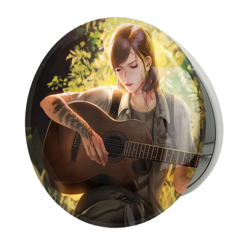 آینه جیبی خندالو طرح بازی آخرین بازمانده از ما (The Last Of Us) مدل تاشو کد 31708