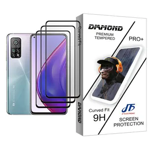 JF Diamond Glass MIX003 Screen Protector For Xiaomi Mi 10T Pro 5G Pack Of 3