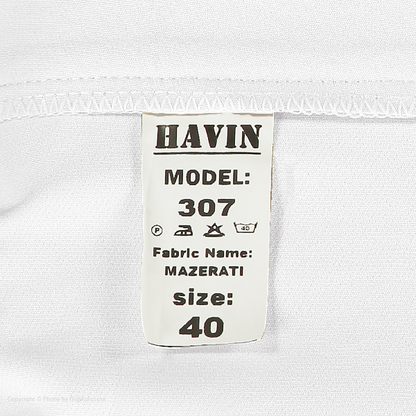 شلوار زنانه هاوین مدل  307 مازراتی دمپا کمرکش رنگ سفید -  - 8