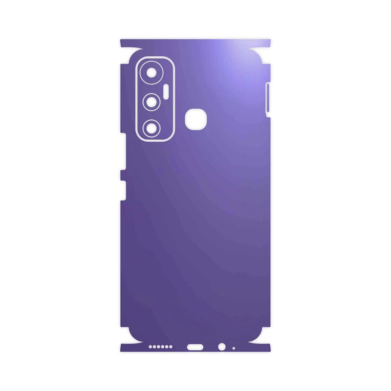 برچسب پوششی ماهوت مدل Matte-BlueBerry-FullSkin مناسب برای گوشی موبایل اینفینیکس Hot 11
