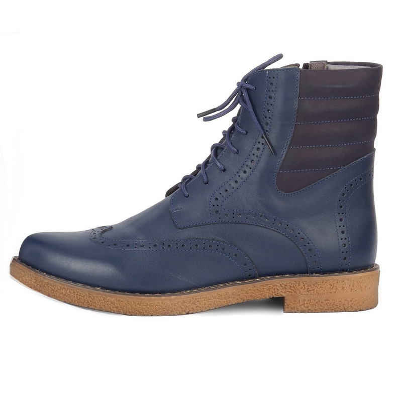 نیم بوت زنانه پاتن چرم آفتاب مدل M36