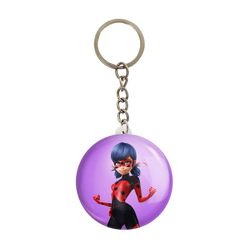 جاکلیدی خندالو طرح دختر کفشدوزکی کد 2876