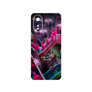MAHOOT Squid Game Cover Sticker for Oppo A38