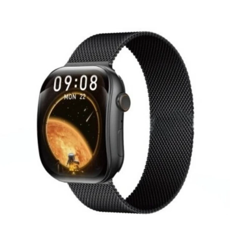 ساعت هوشمند 2.2 اینچی لنیز مدل LW-222Pro3 با بند سیلیکونی