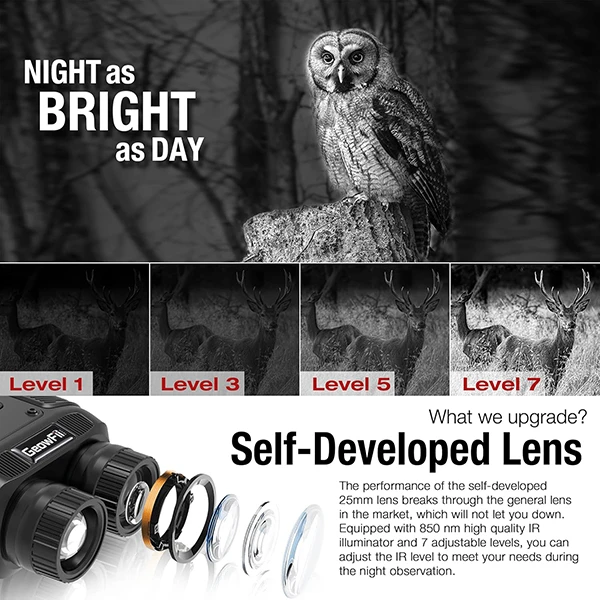 عکس شماره 7 : دوربین دوچشمی مدل night vision m2