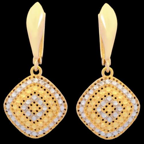 گوشواره طلا 18 عیار زنانه طلای مستجابی کد 04